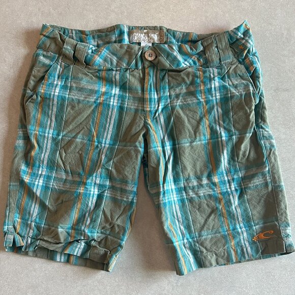 2000s Green Plaid Bermuda Shorts ASO Kelsi High School Musical 2 - Picture 2 of 5